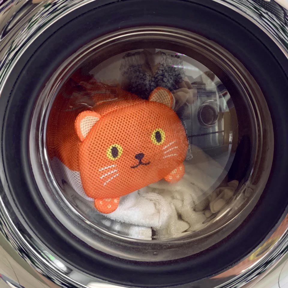 Borsa sacchetto da lavatrice gatto rosso – Lo Smagatto